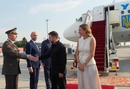 Володимир Зеленський прибув до Сербії.