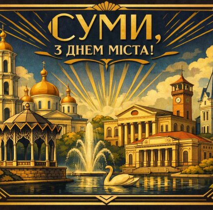 Сумы день города поздравления открытки и картинки