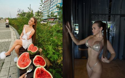 юля верба в купальнике