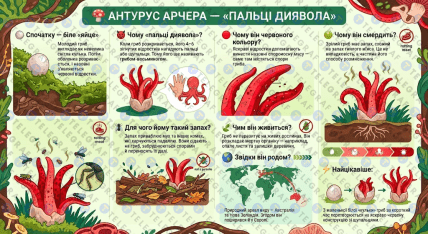 Как выглядит гриб Пальцы дьявола
