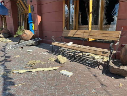 Чернигов, последствия удара 19 августа