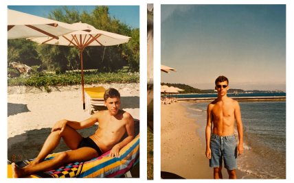 Максим Галкін у молодості