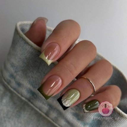 Оригинальный френч на новый год