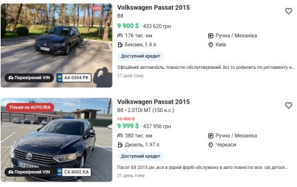 Volkswagen Passat B8