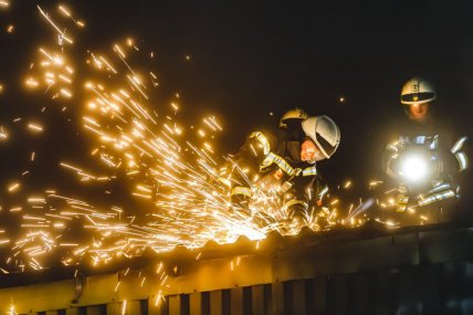 пожар в киеве работа ГСЧС