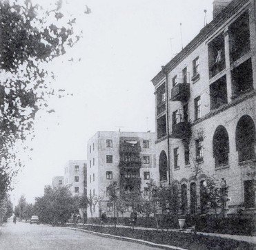 Архивное фото района ХТЗ в Харькове