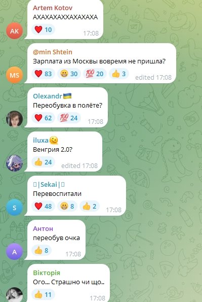 Коментарі користувачів