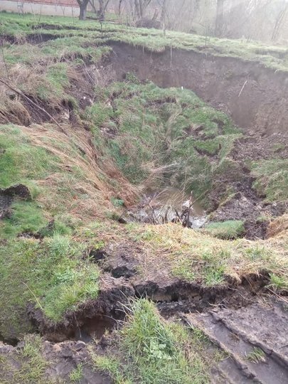 Львовская область - карстовая воронка