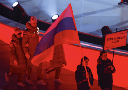 Флаг России на Паралимпийских играх 2026