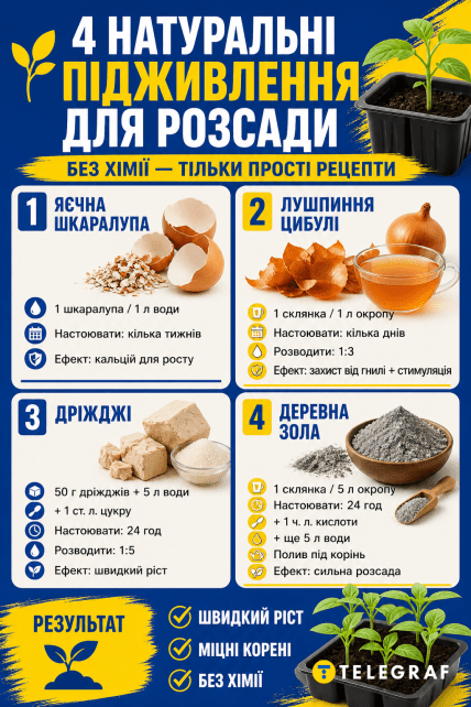 Як приготувати добриво для рослин з яєць, дріжджів, золи та цибулі