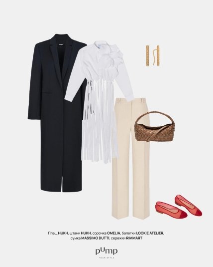 модний одяг чорний плащ