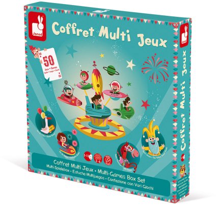 Коробка з игрой Janod 5 в 1