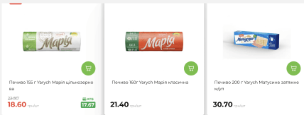 Цены на печенье Мария в 2025