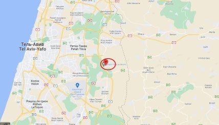 Місто Ельад знаходиться неподалік Тель-Авіва.