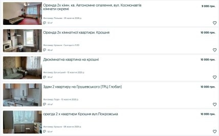 Найдешевші варіанти оренди житла у Житомирі