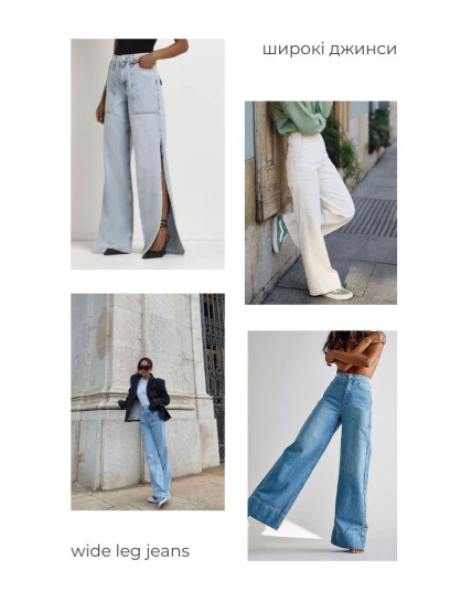 джинси wide-leg