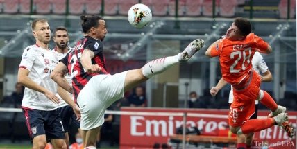 Ибрагимович продолжает покорять Серию А