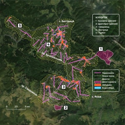 Курорты на Закарпатье