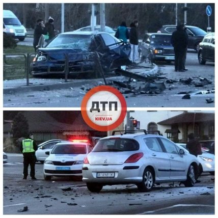 ДТП в Вышгороде 8 апреля