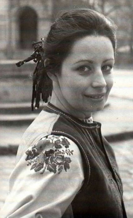 Анна Герман в молодости