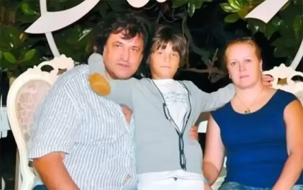 Іво Бобул з дружиною і сином