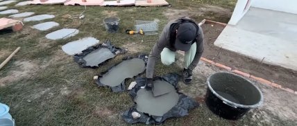 Поверхню ретельно вирівняли