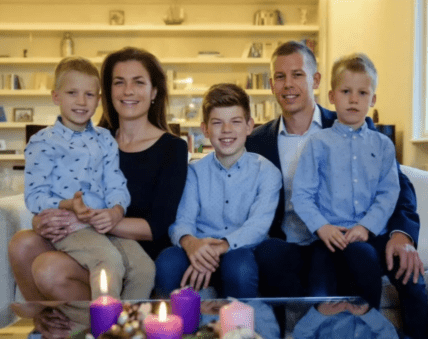 Петер Мадьяр и Юдит Варга дети