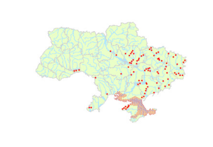 Де поширена степова гадюка в Україні