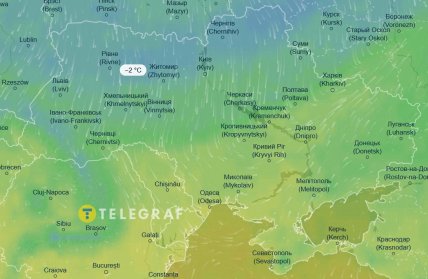 Погода в Украине температура