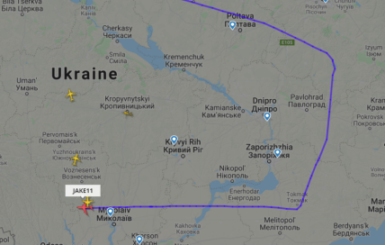 Самолет США над Украиной