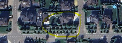 Будинок на ділянці