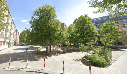 Площадь Голуба-Лебеденко в Германии