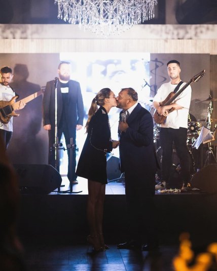 Михаил Добкин с дочерью Аллой