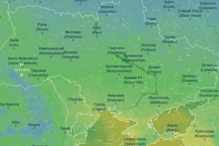 Погода на декабрь Украина