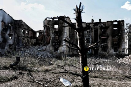 Наслідки ворожої атаки у Дружківці. Фото: Ян Доброносов "Телеграф"
