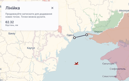 Расстояние от Одессы до линии фронта