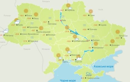 погода в Украине