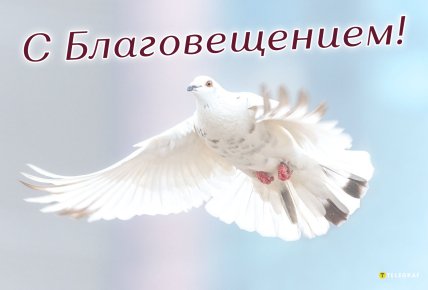 Открытки и картинки на Благовещение, поздравления с Благовещением