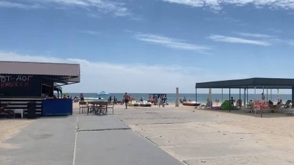 Пляжи оккупированной Кирилловки