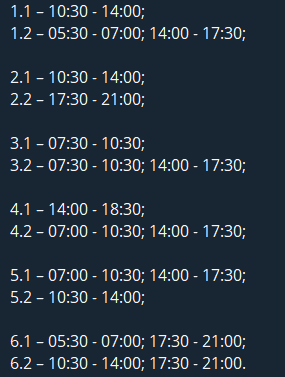 Графік відключення світла у Миколаївській області 05.01.2026