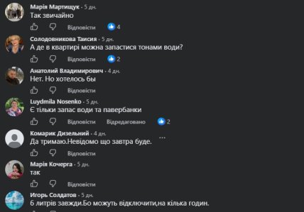 Комментарии пользователей