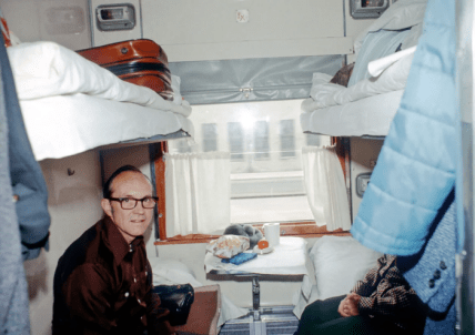 Поезд в советское время