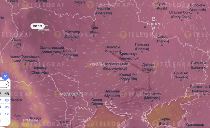 Погода в Украине 1 июля