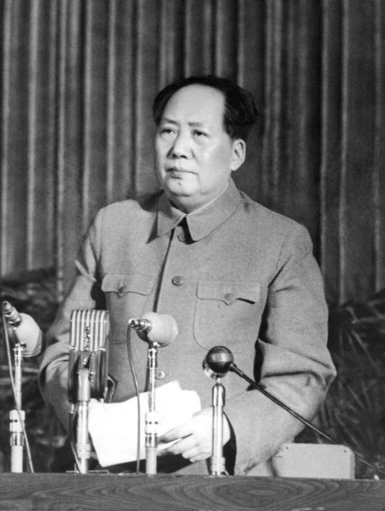 Мао Цзэдун в 1957 году