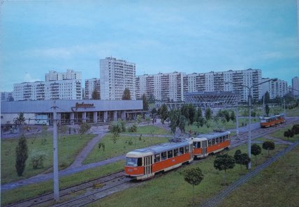 524-й мікрорайон, вулиця Героїв Праці, 1985 рік