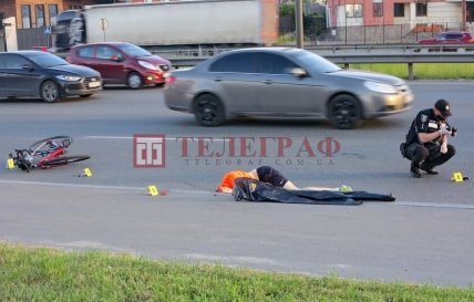 ДТП в Киеве на Большой окружной - погиб велосипедист