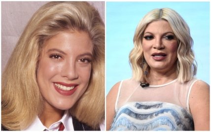 Торі Спеллінг як виглядала раніше і зараз