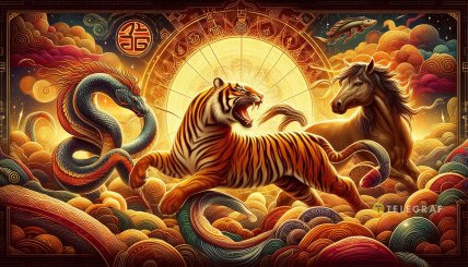 Змея Тигр и Лошадь