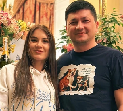 Виталий Ким с супругой Юлией
