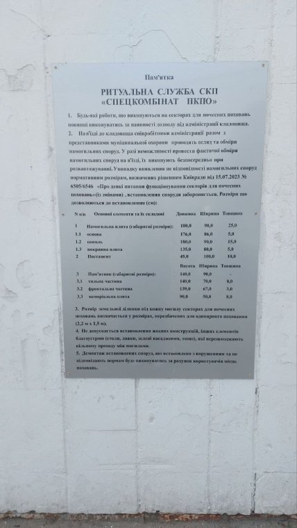 Тим часом комунальники продовжують скорочувати норми для пам`ятників героїв. Фото - "Телеграф"